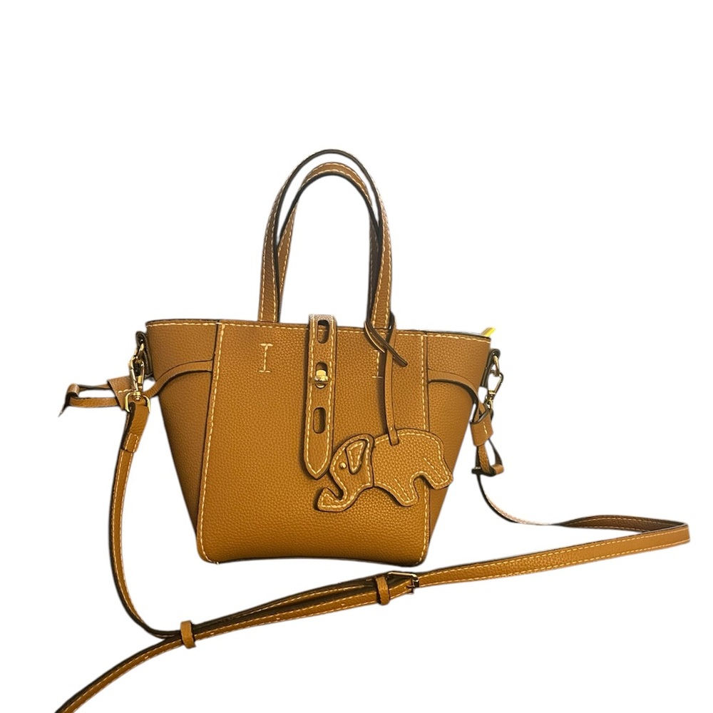 Brown Leather Tote Bag